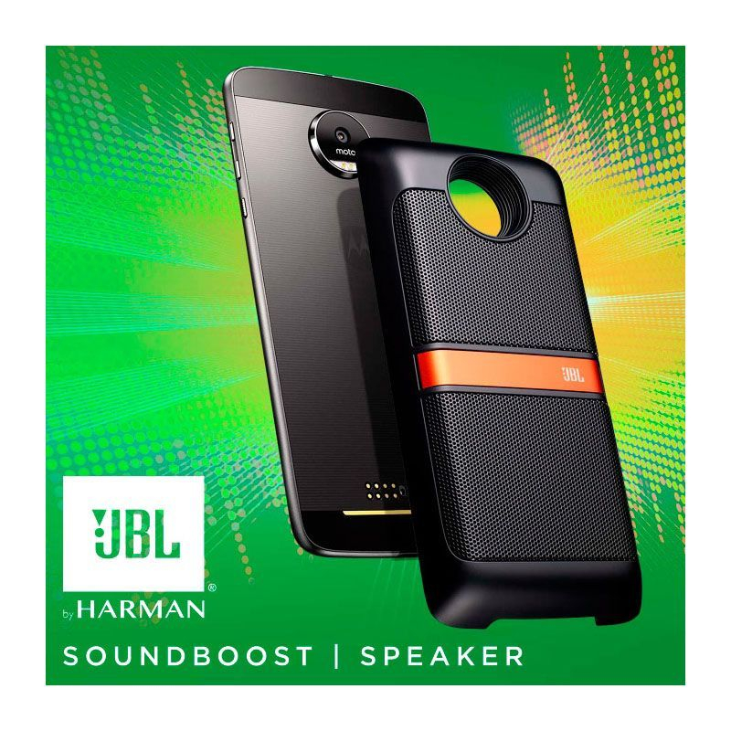 Motorola JBL SoundBoost Speaker [Moto Mod] - ASMCNRTBLKEU